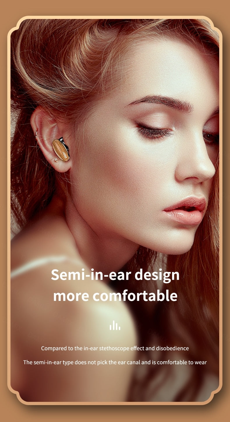 TWS Casques Sans Fil Bluetooth 5.2 Casque Intelligente Tactile Dans L'oreille HiFi Stéréo Écouteur Avec Micro Sport Bouchons D'oreilles Étanches