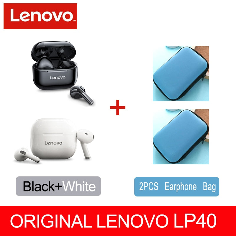 Lenovo LP40 TWS écouteur sans fil Bluetooth 5.0