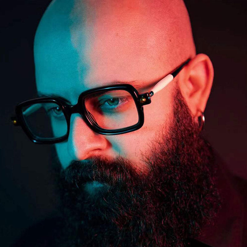 Lunettes de soleil carrées UV400 pour femmes et hommes.