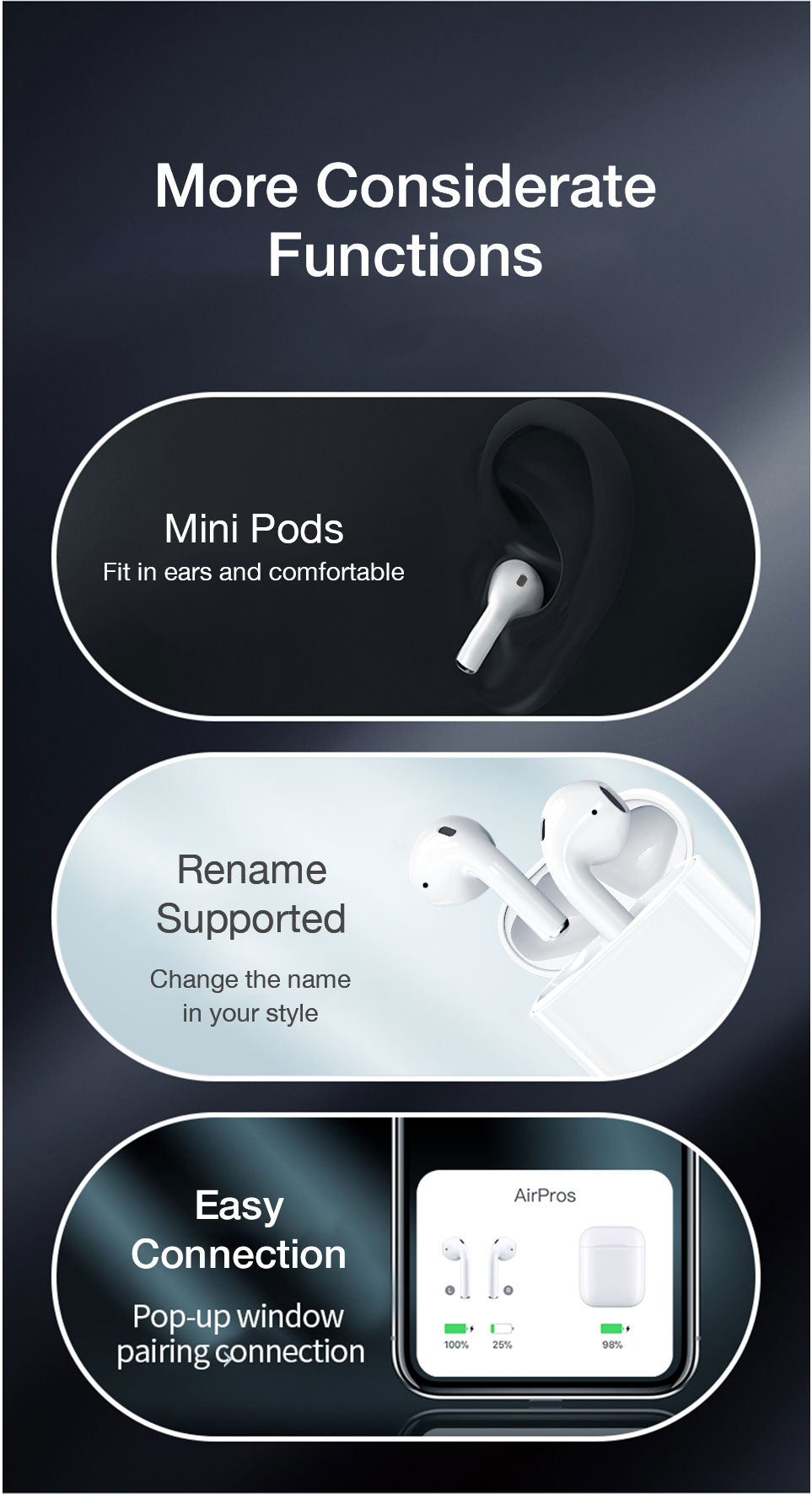 Original Air Pro 4 TWS sans fil Bluetooth écouteur Mini dosettes écouteurs mains libres casque de jeu pour Xiaomi Apple iPhone casque