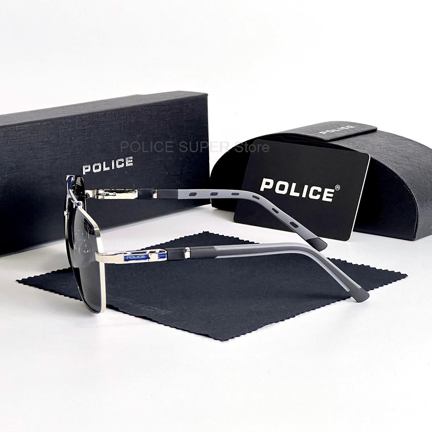 Lunettes de soleil polarisées rétro pour hommes, mode POLICE.