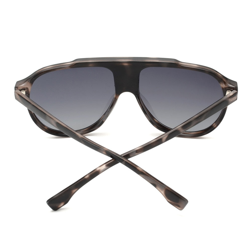 JM – lunettes de soleil rondes polarisées pour hommes et femmes.